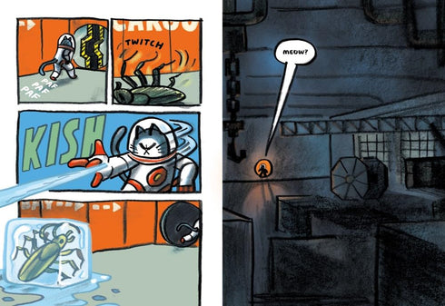 THE FIRST CAT IN SPACE AND THE WRATH OF THE PAPERCLIP - BARNETT. MAC; HARRIS